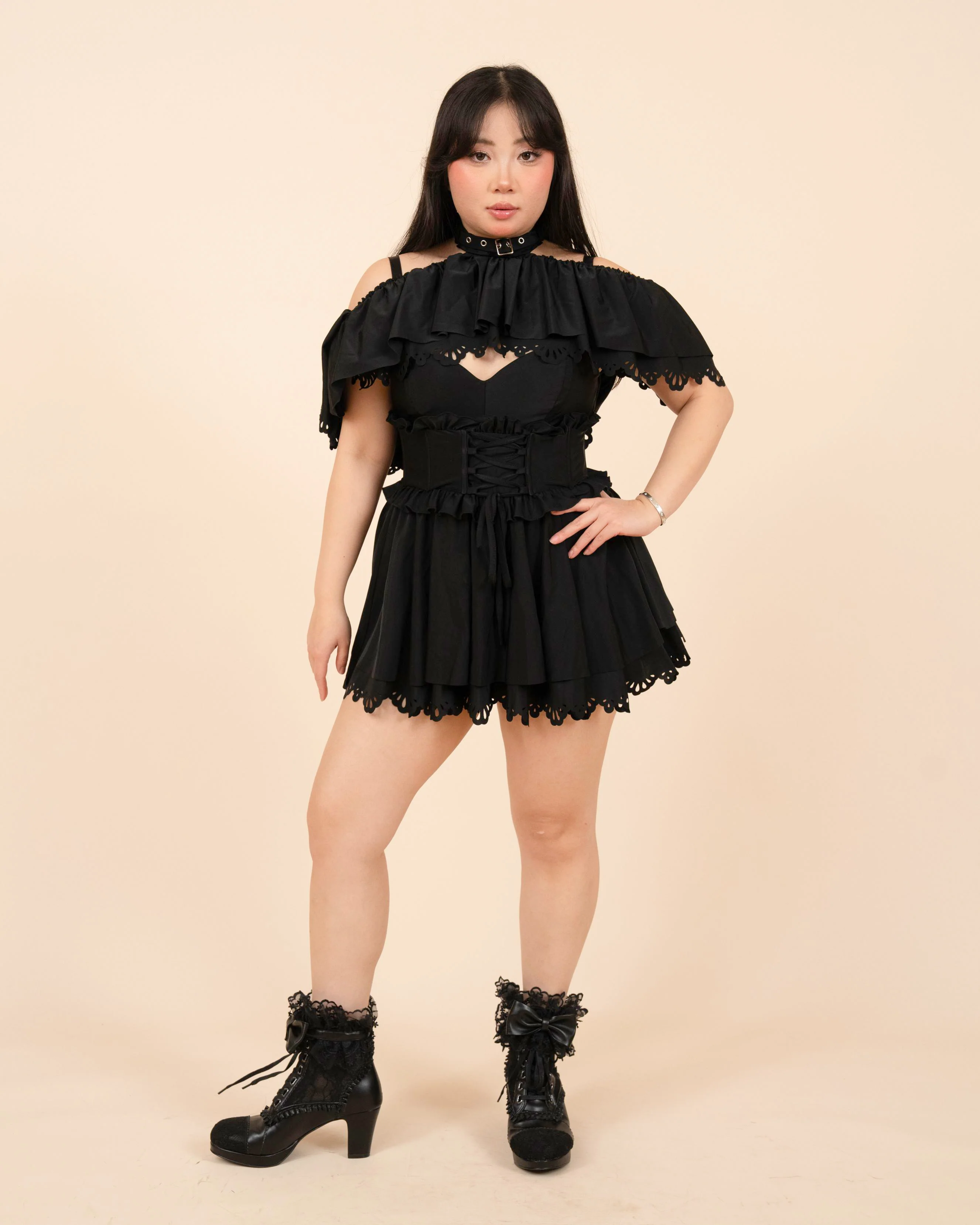 Goth Swim Skirt (Restocking April 15th) - Image 11