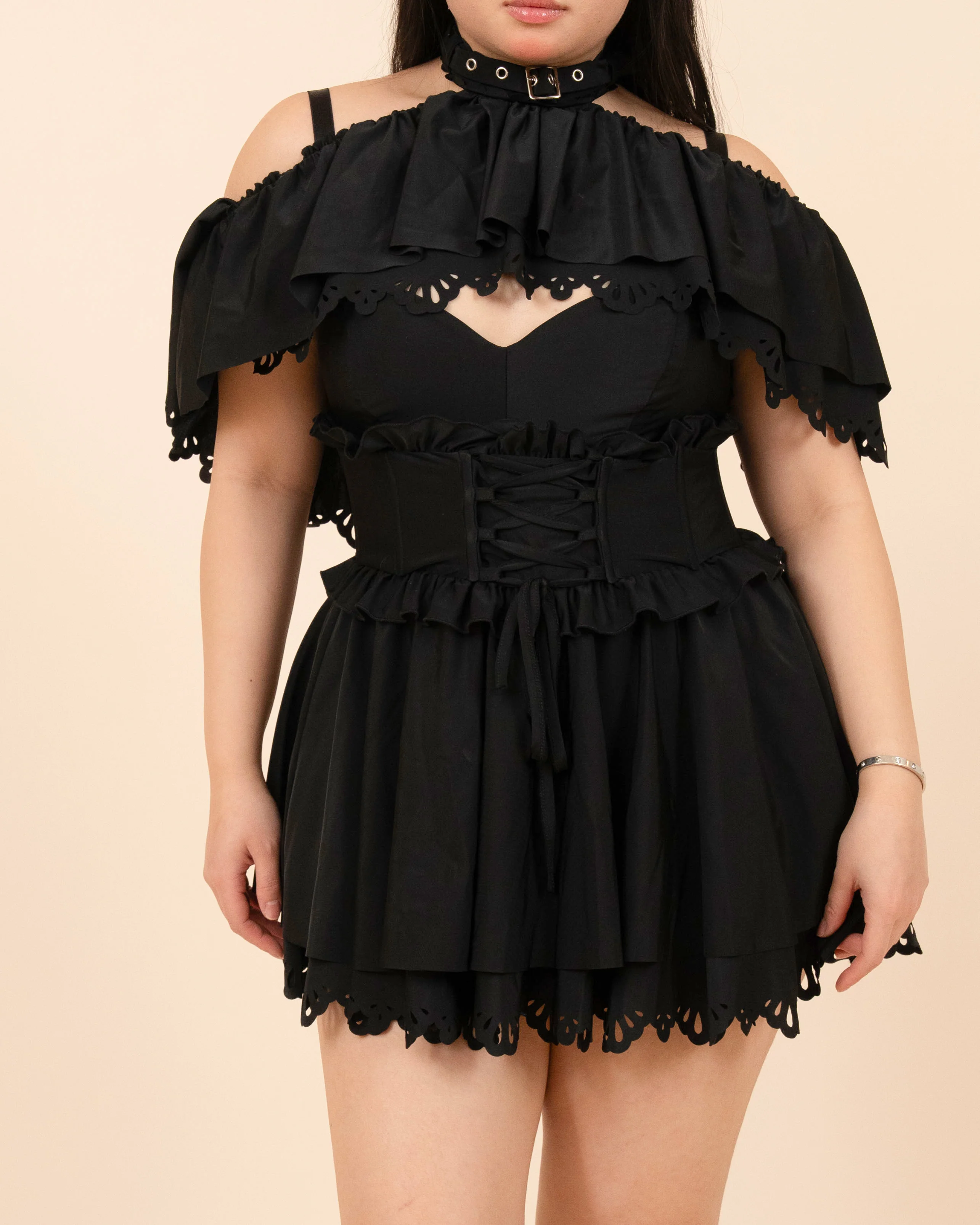 Goth Swim Skirt (Restocking April 15th) - Image 3