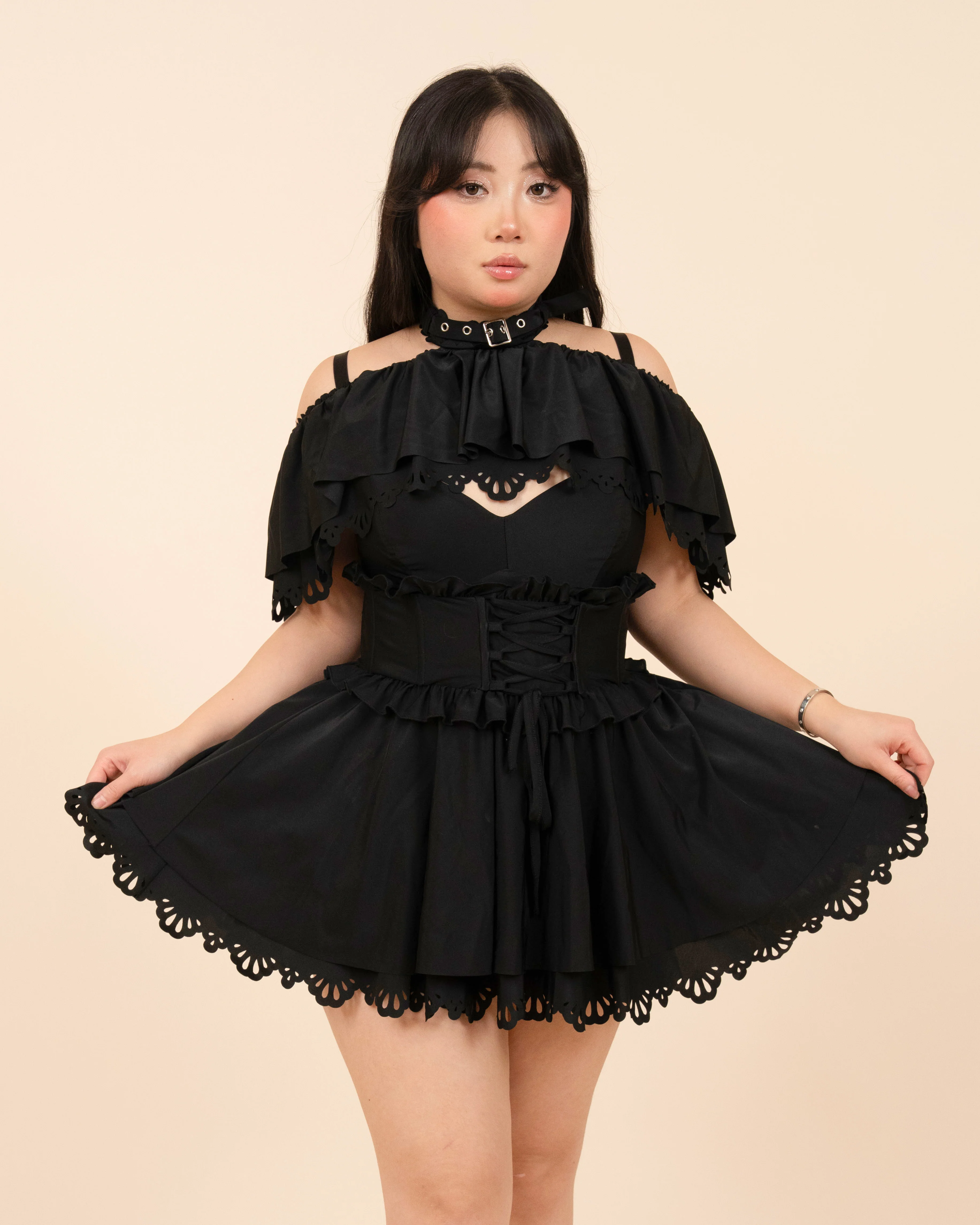 Goth Swim Skirt (Restocking April 15th) - Image 9