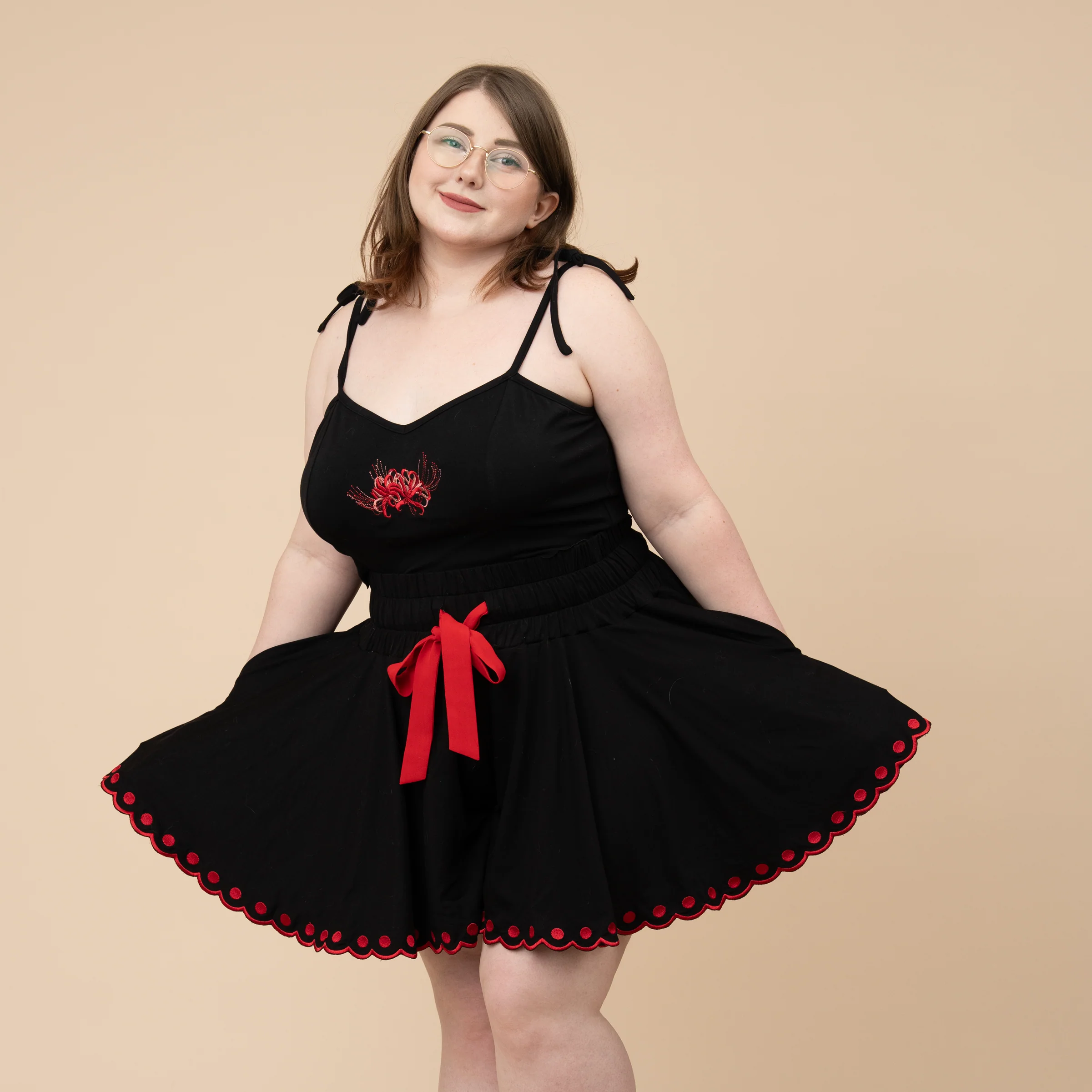 Higanbana Pajama Crop Top - Image 14