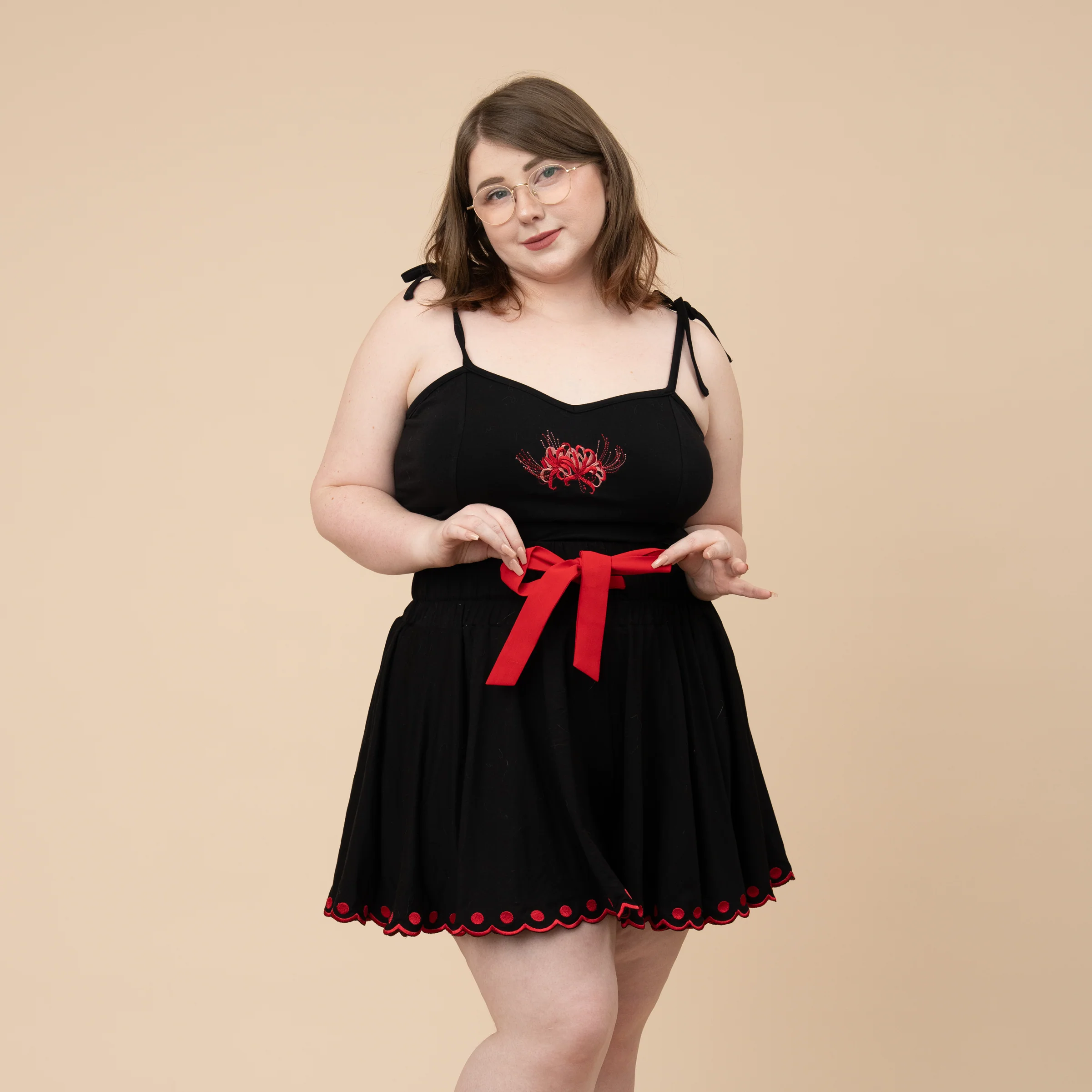 Higanbana Pajama Crop Top - Image 3