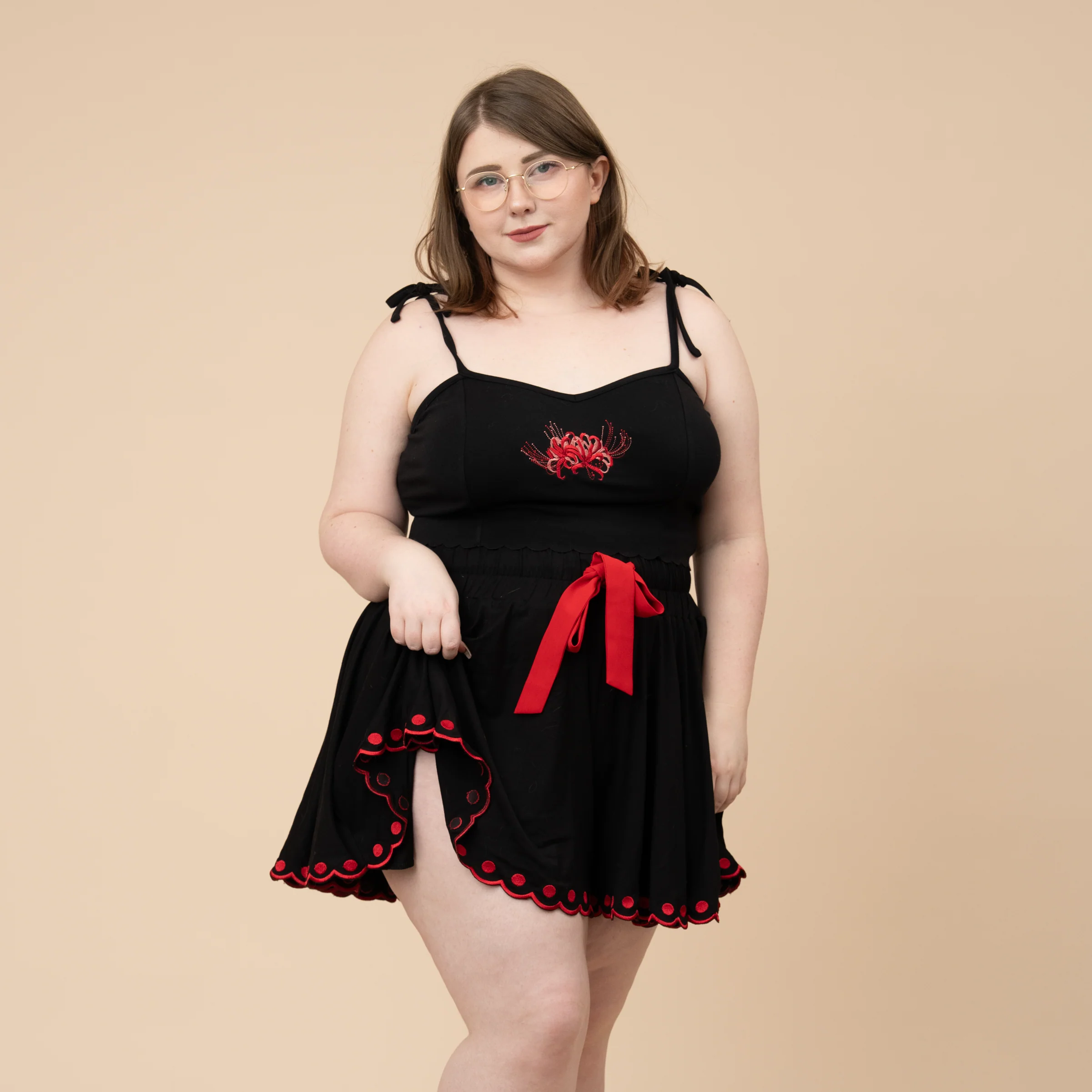 Higanbana Pajama Crop Top - Image 8
