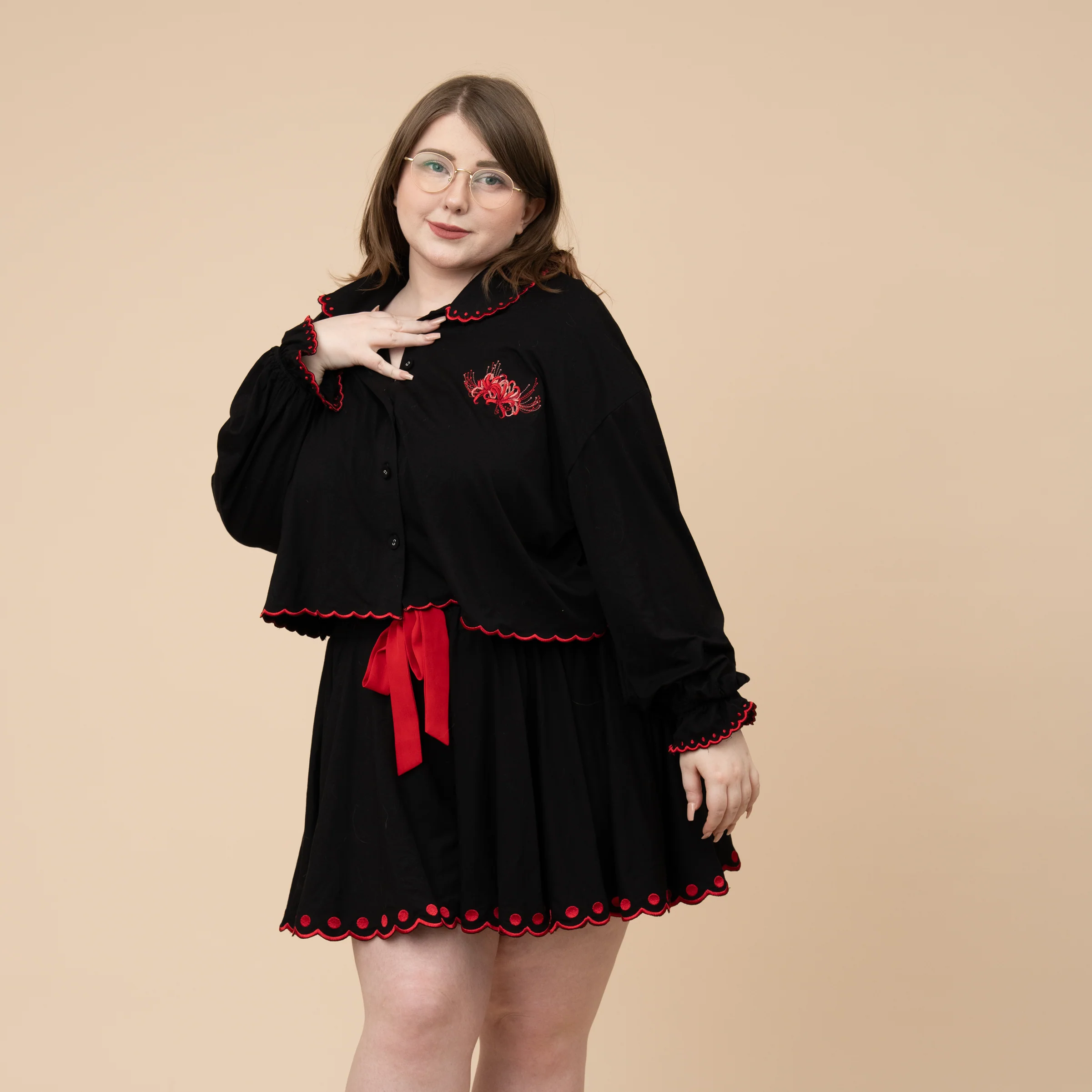 Higanbana Pajama Top - Image 11